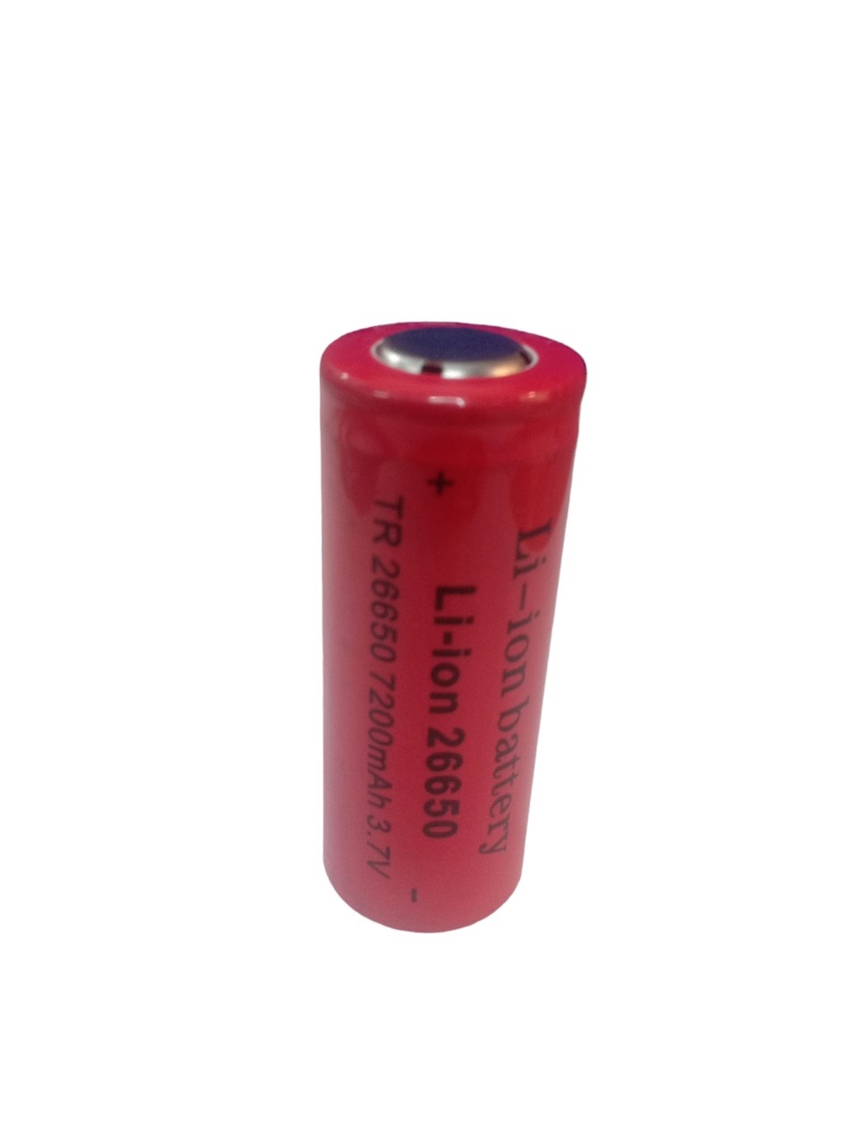 Pin sạc dung lượng cao 26650 - 3.7V - 7200mAh làm pin máy khoan, sạc dự phòng, đèn pin... - Hàng nhập khẩu