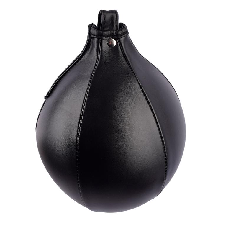 1 PU Da bằng da Pear Bought Boxing Fastball để huấn luyện thể thao quyền anh （bằng kim không khí và vòng treo