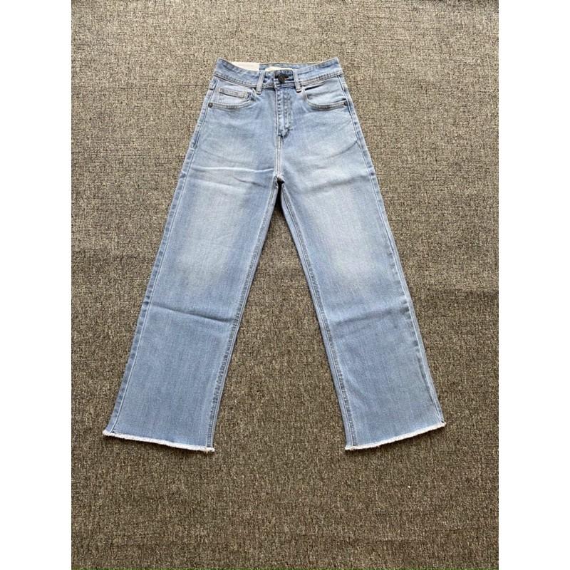 QUẦN ỐNG SUÔNG RÁCH NHẸ LAI TUA 1-9