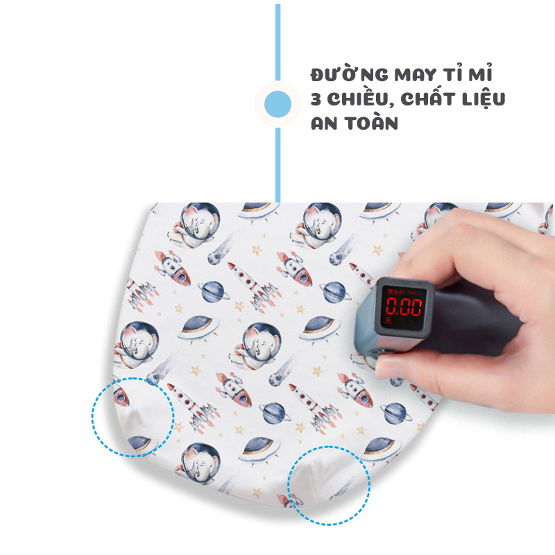 Quấn Chũn Cho Bé Sơ Sinh Giúp Bé Tránh Giật Mình Ngủ Sâu Giấc