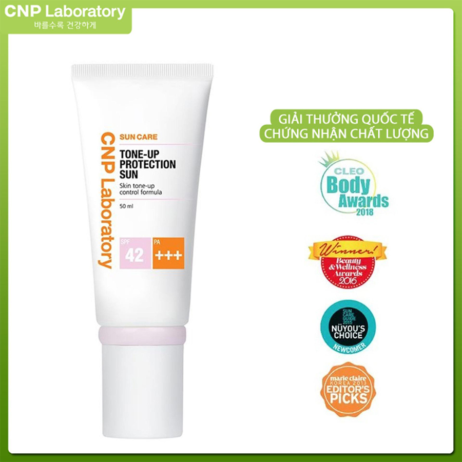 Kem Chống Nắng Nâng Tông Da CNP Laboratory Tone-Up Protection Sun SPF42/PA+++ 50ml