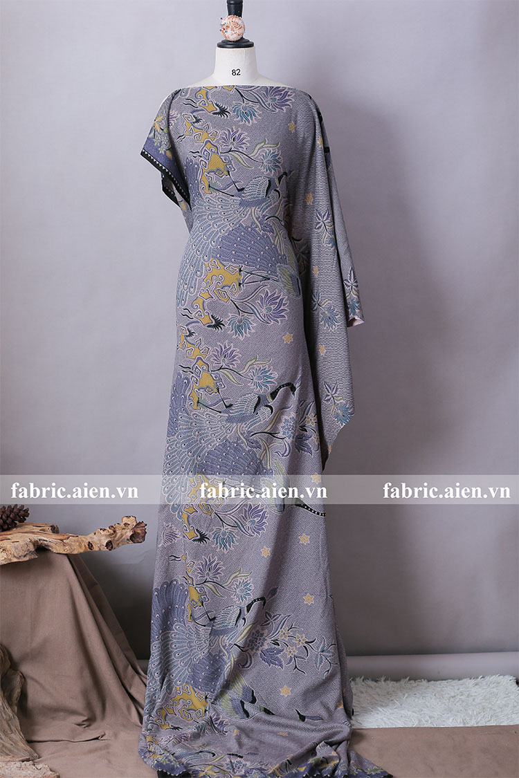 Vải Batik Soga Dobby print ABSOD-17 | VẢI BÁN THEO TẤM