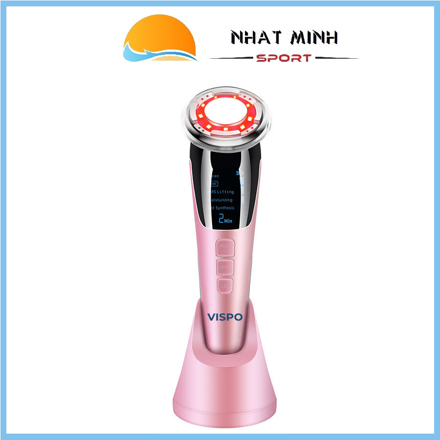 Máy Massage Mặt VP-CM23 Photon Nóng, Lạnh Giup Săn Chắc Da, Tăng Thẩm Thấu Tinh Chất, Nâng Cơ Mặt và Làm Sạch Da