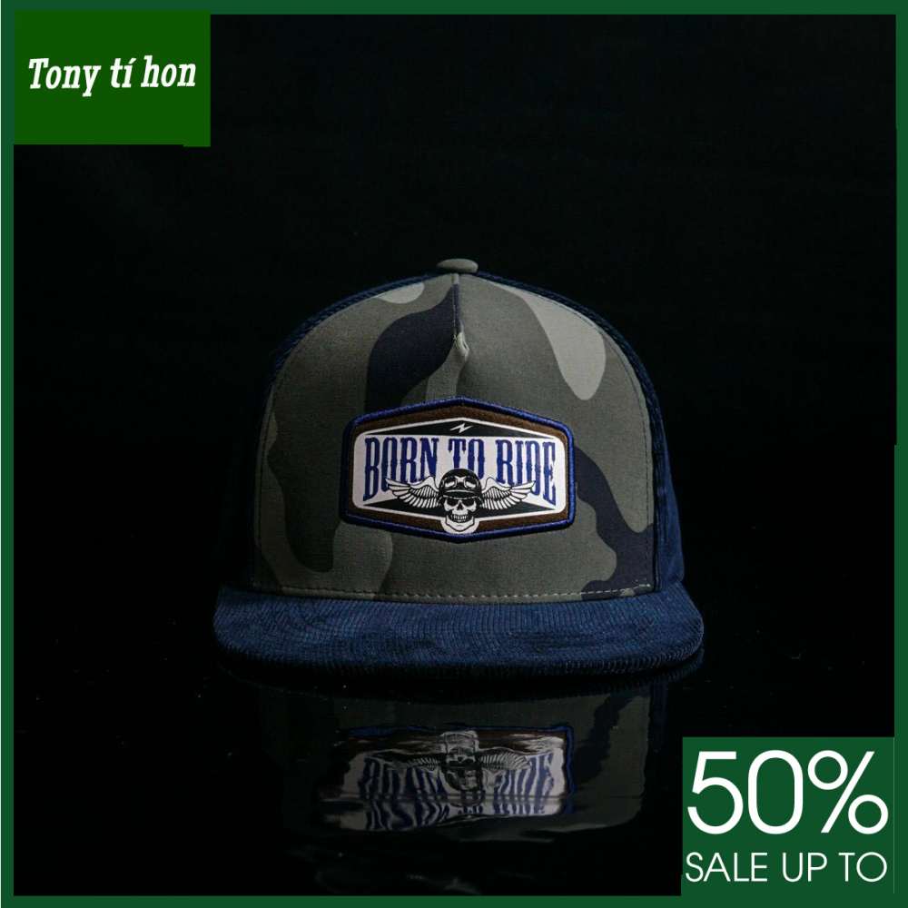 [Tony tí hon] Mũ nón nam nữ Snapback Logo thêu nổi cầu kì cao cấp,cá tính thời trang