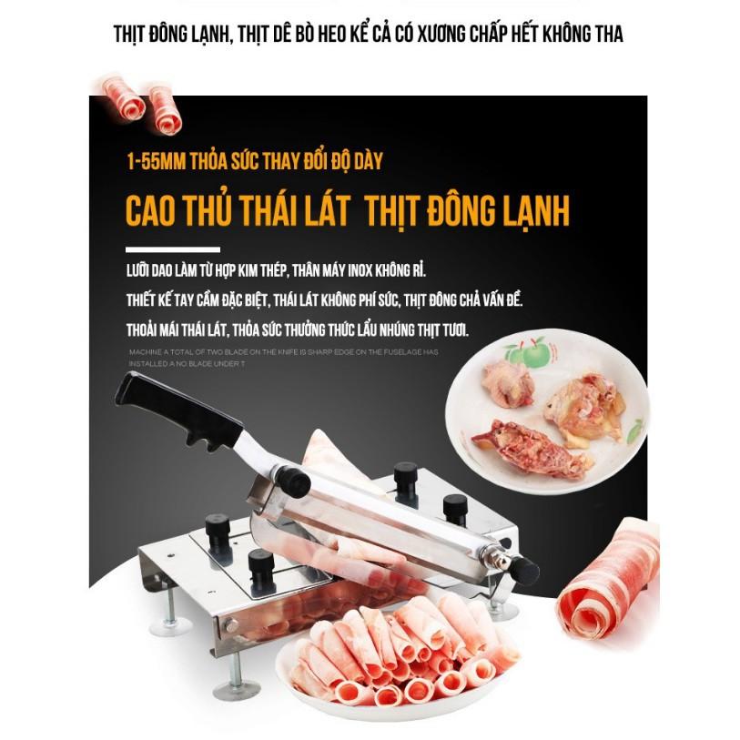 Máy Thái Thịt Chặt Gà Japan Stainless Steel