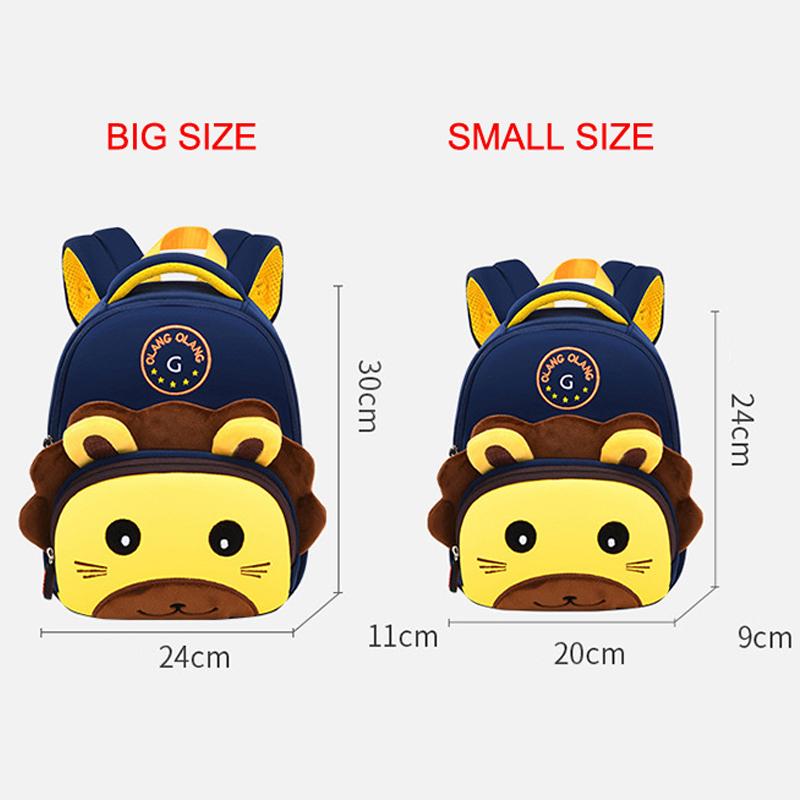 Trẻ Em Hình Hoạt Hình Dễ Thương Sư Tử Ba Lô Hình Thú Mẫu Giáo Mochila Trẻ Sơ Sinh Học Túi Bé Gái Bé Trai Schoolbag Mầm Non Túi