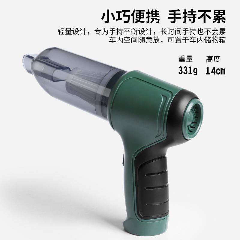 Máy hút bụi ô tô khuyến mại thổi và hút một ô tô gia đình không dây di động ba trong một ô tô mini công suất cao công suất cao kép