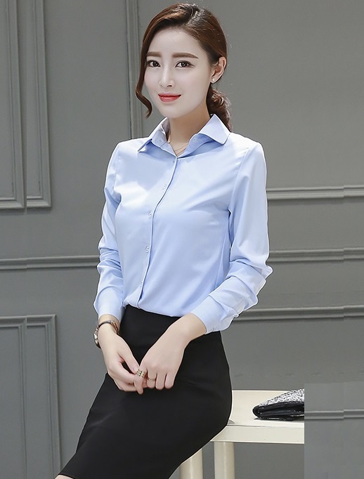 Áo Sơ Mi Nữ Trơn Công Sở Siêu Hot