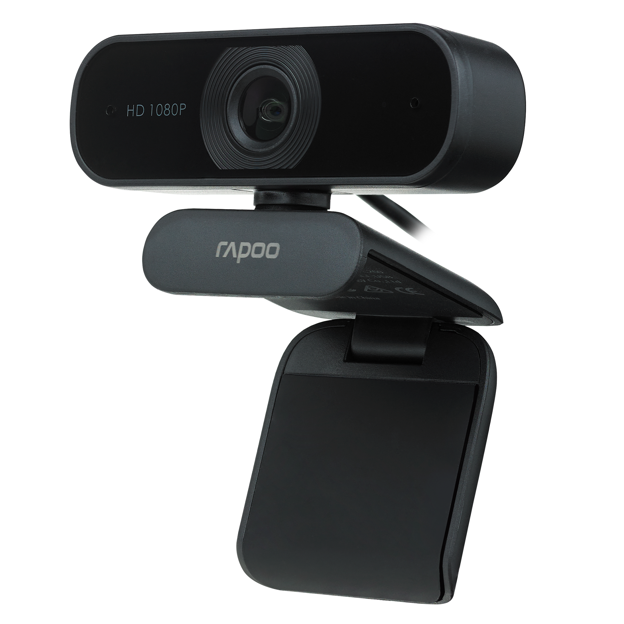 Webcam HD 1080P Micro Khử Ồn Kép Góc Rộng 80 Độ RAPOO XW180 - Hàng Chính Hãng