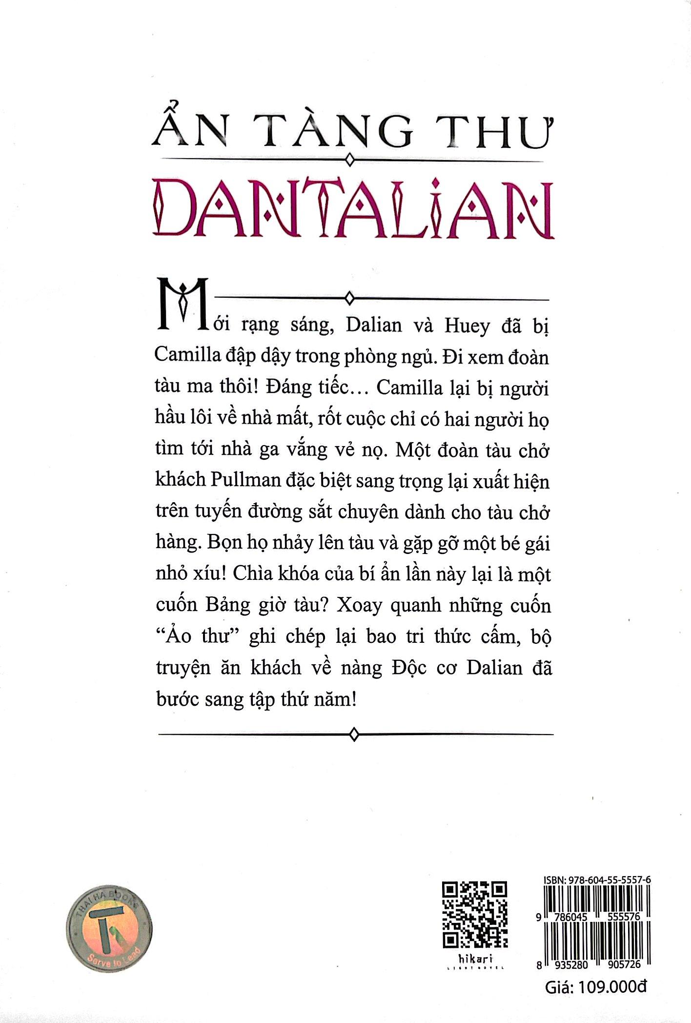 Sách Ẩn Tàng Thư Dantalian 5 (Tặng Kèm 1 Bookmark)