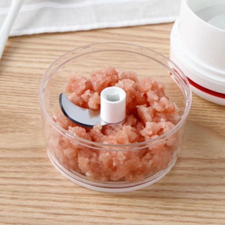 Xay tỏi ớt mini bằng tay Mini Food Chopper, máy xay thịt thực phẩm |