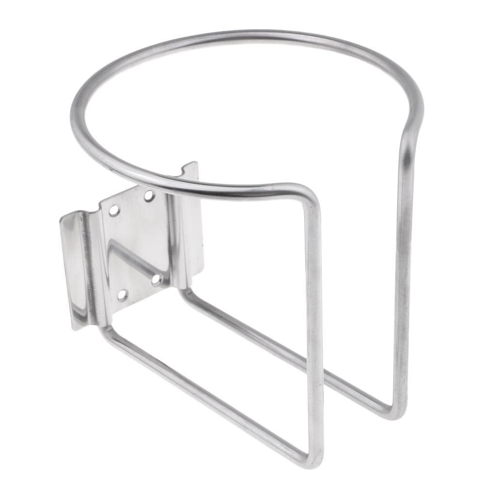 Stainless Steel Cup Drink Water Bottle Holder for Boat Marine Yacht Car RV Apartment