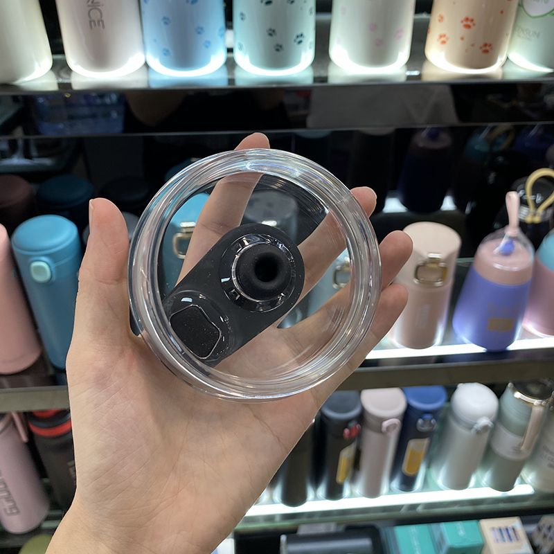 Ly giữ nhiệt inox 304 dung tích 890ML kèm ống hút - Màu hồng
