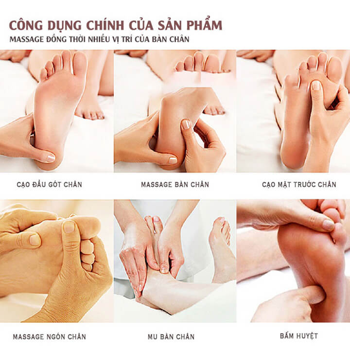 Thảm Massage Chân Xung Điện EMS Có Đèn Led Hiển Thị, 8 Chế Độ Mát Xa Bàn Chân, Giúp Lưu Thông Khí Huyết, Giảm Đau Mỏi