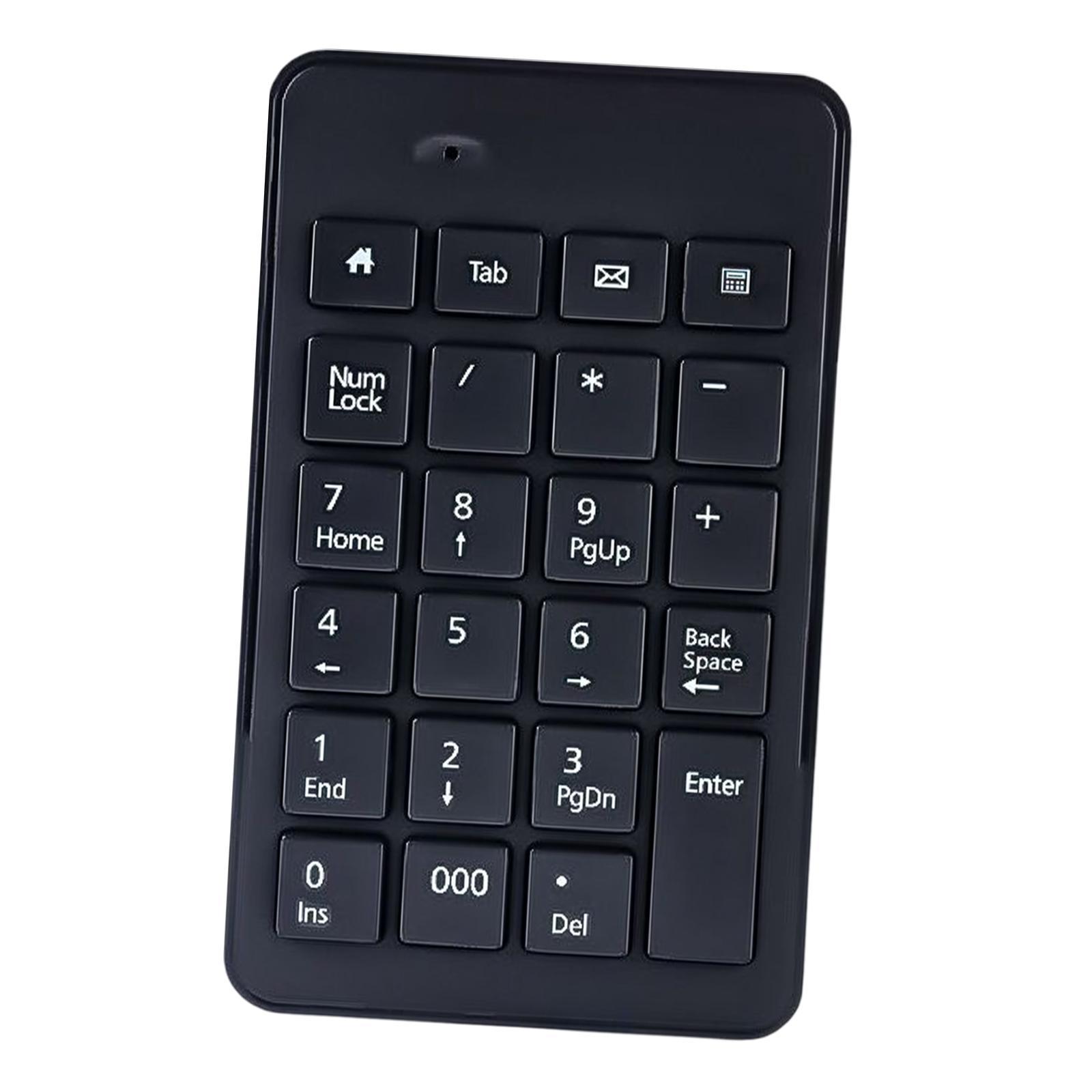 Non Slip Wireless Numeric Keypad 23Key Accounting for Computer Laptop PC