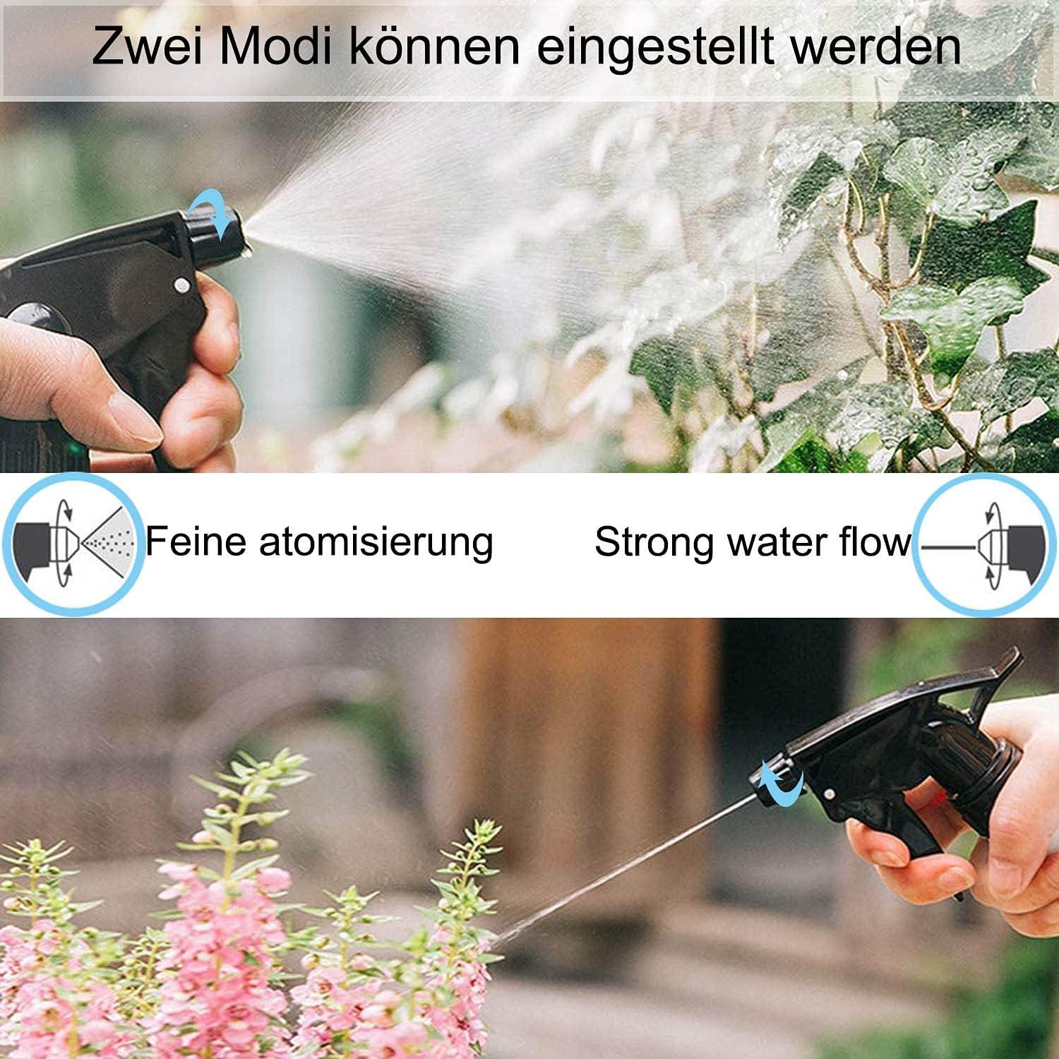 Máy hóa hơi, bình xịt hoa có thể chuyển đổi giữa hai chế độ vòi khác nhau để làm vườn, làm sạch và cắt tóc