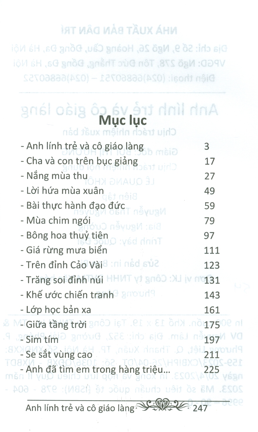 Anh Lính Trẻ Và Cô Giáo Làng