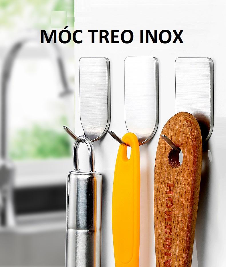 Móc Dính Tường, Móc Inox, Móc Dán Tường Siêu Dính, Móc Giá Rẻ, Treo Đồ Đa Năng, Tiện Dụng Gia Đình, TakyHome 2001