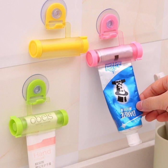 Ống lấy kem đánh răng - Dụng cụ bóp, nặn, ép kem đánh răng, sữa rửa mặt, kem dưỡng da