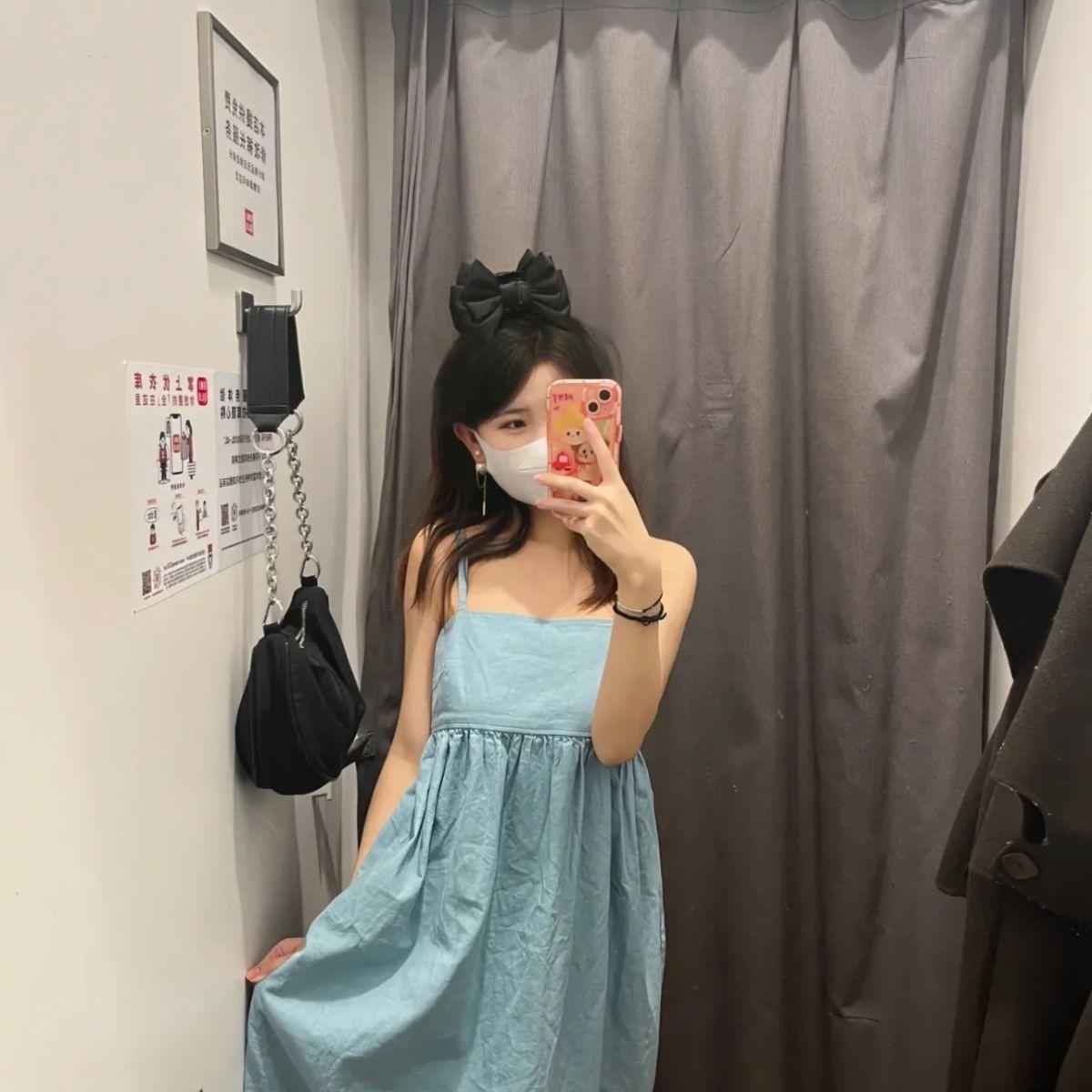 DIYIWEI Váy dài bãi biển, váy siêu tiên, váy thắt lưng thon.