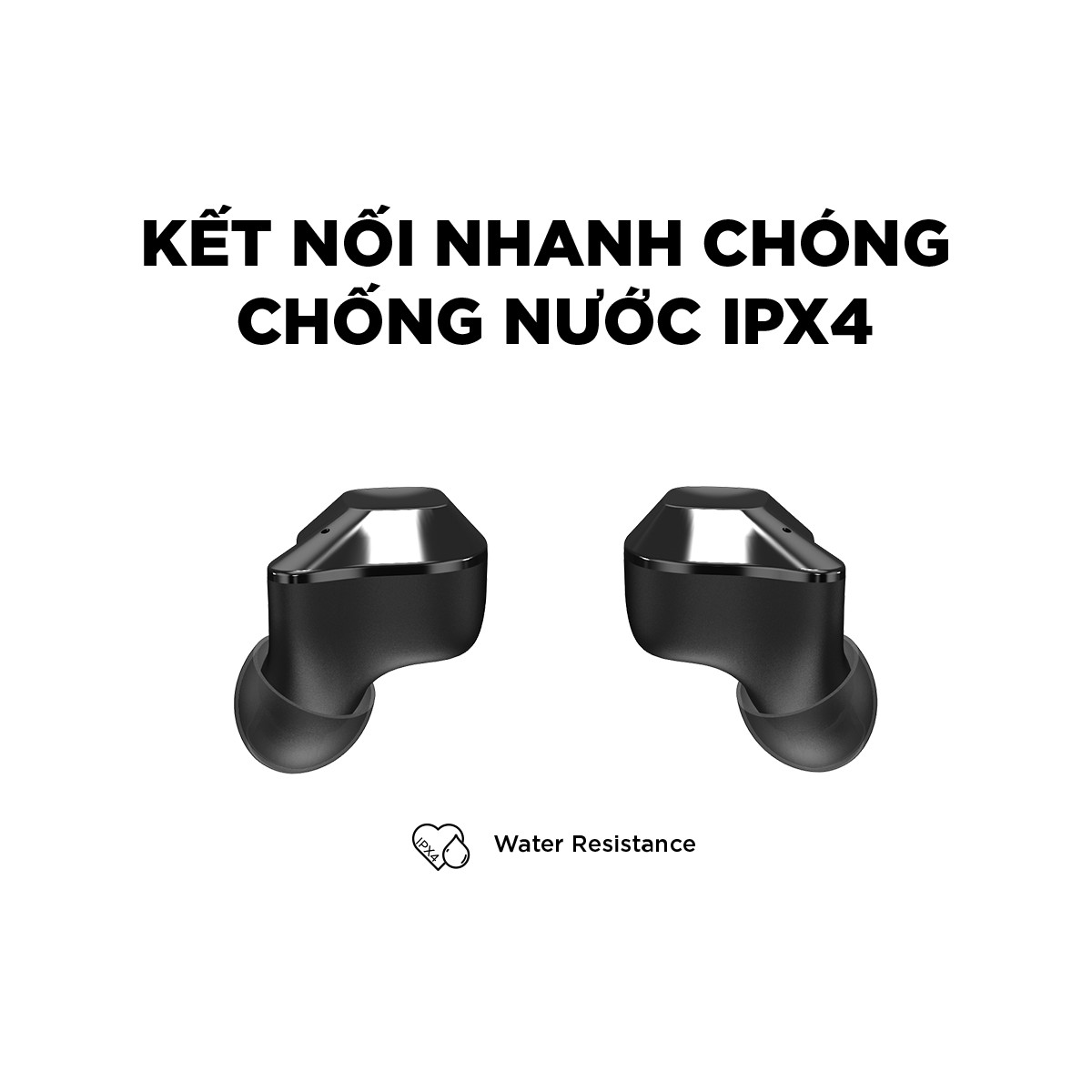 Tai nghe True Wireless Energizer UB2609 Bluetooth V5.0 - tích hợp sạc dự phòng, kháng nước - HÀNG CHÍNH HÃNG