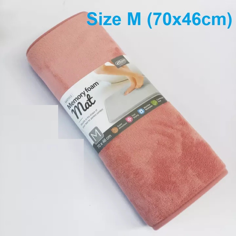 Thảm chùi chân Memory Foam Basic MAT512, MAT513, MAT514