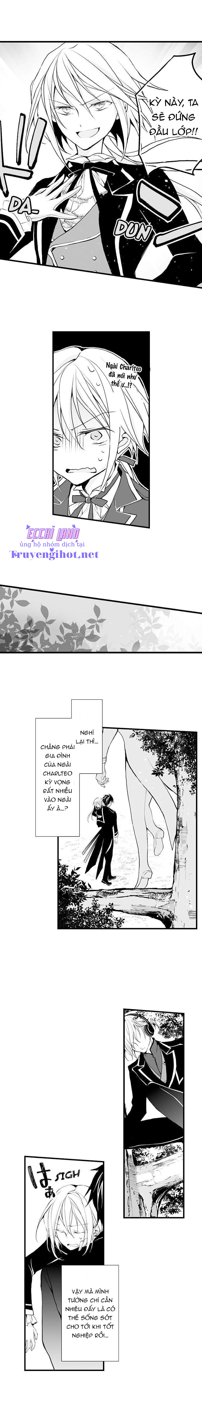 [15+] chuyển sinh thành hoàng tử phản diện, nhưng thực ra nam phản diện đó lại là con gái chapter 8.1 4