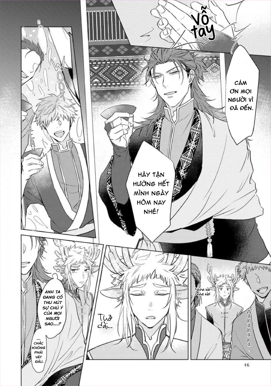 gặp gỡ em, thú nhân màu chàm trắng chapter 2 10