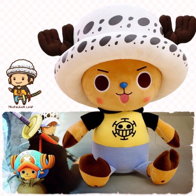 Thú bông Chopper Once Piece hàng Hàn Quốc 30cm