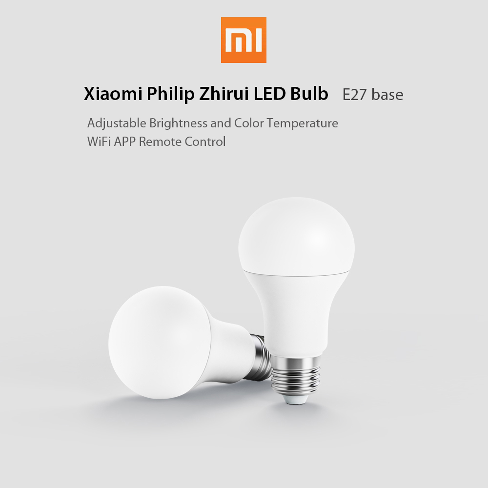Bóng Đèn LED Thông Minh Xiaomi Mijia Philips E27 Trắng