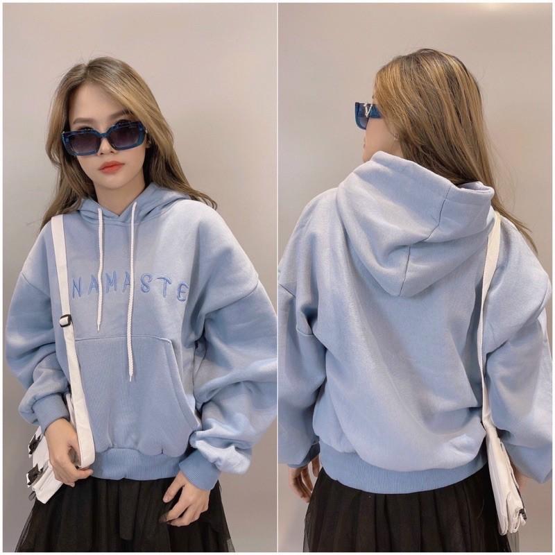 Áo Khoác Hoodie tay phồng Namete chất nỉ bông lót xịn mịn đẹp - Form rộng Unisex Nam Nữ Couple