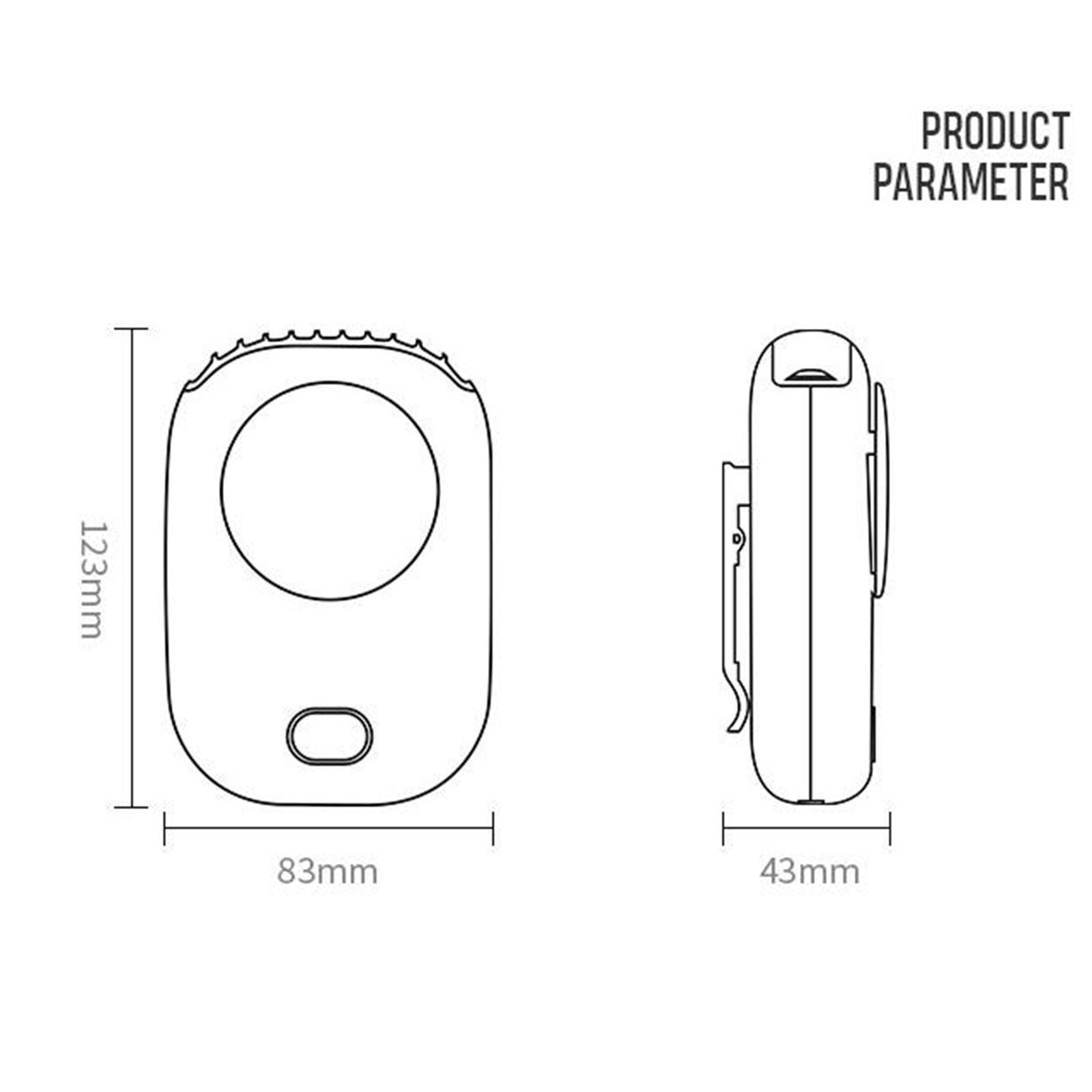 Mini Fan Summer Cooling Fan USB Gifts White