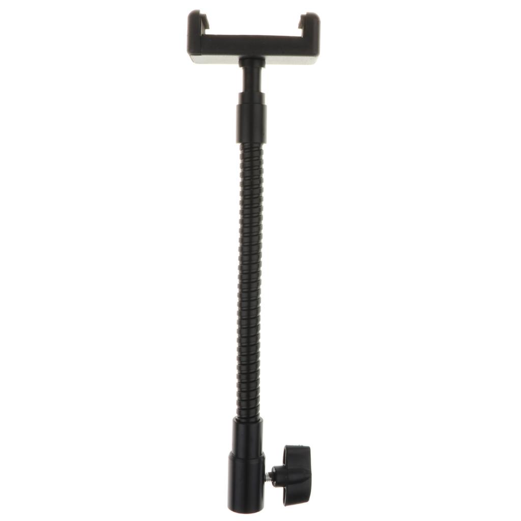 Phone E Clip Holder Clamp Mount Tablet Holder Bracket Metal Hose