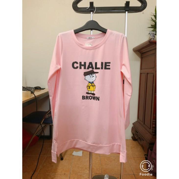 Bộ đồ bầu màu hồng dễ thương mã BD209