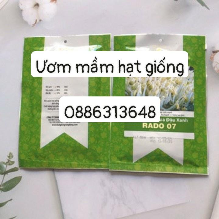 Hạt giống mầm giá đậu xanh Rado 07 RD gói 50gr