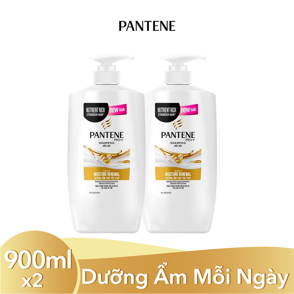 Combo 2 Dầu Gội PANTENE Dưỡng Ẩm Mỗi Ngày 900g/900ml