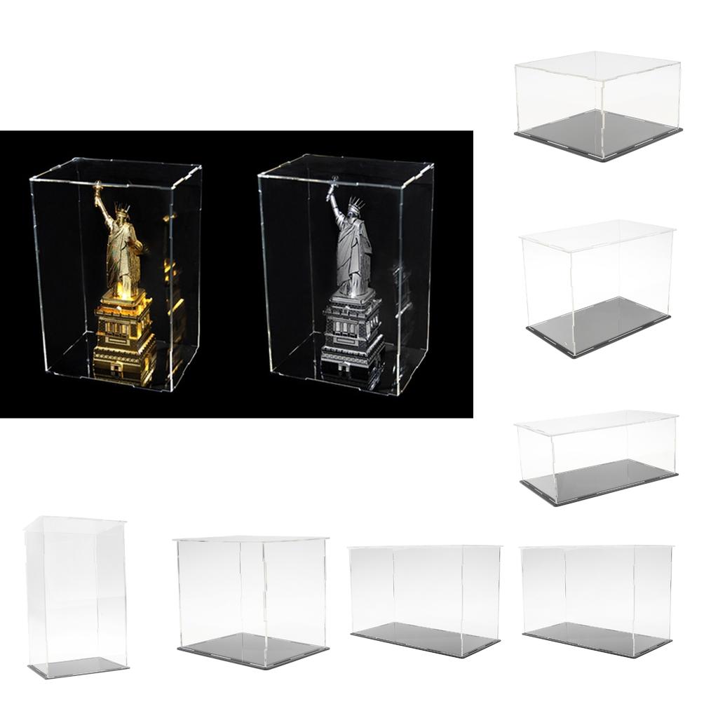 Clear Acrylic Display Box Case Model Figure Display Dustproof