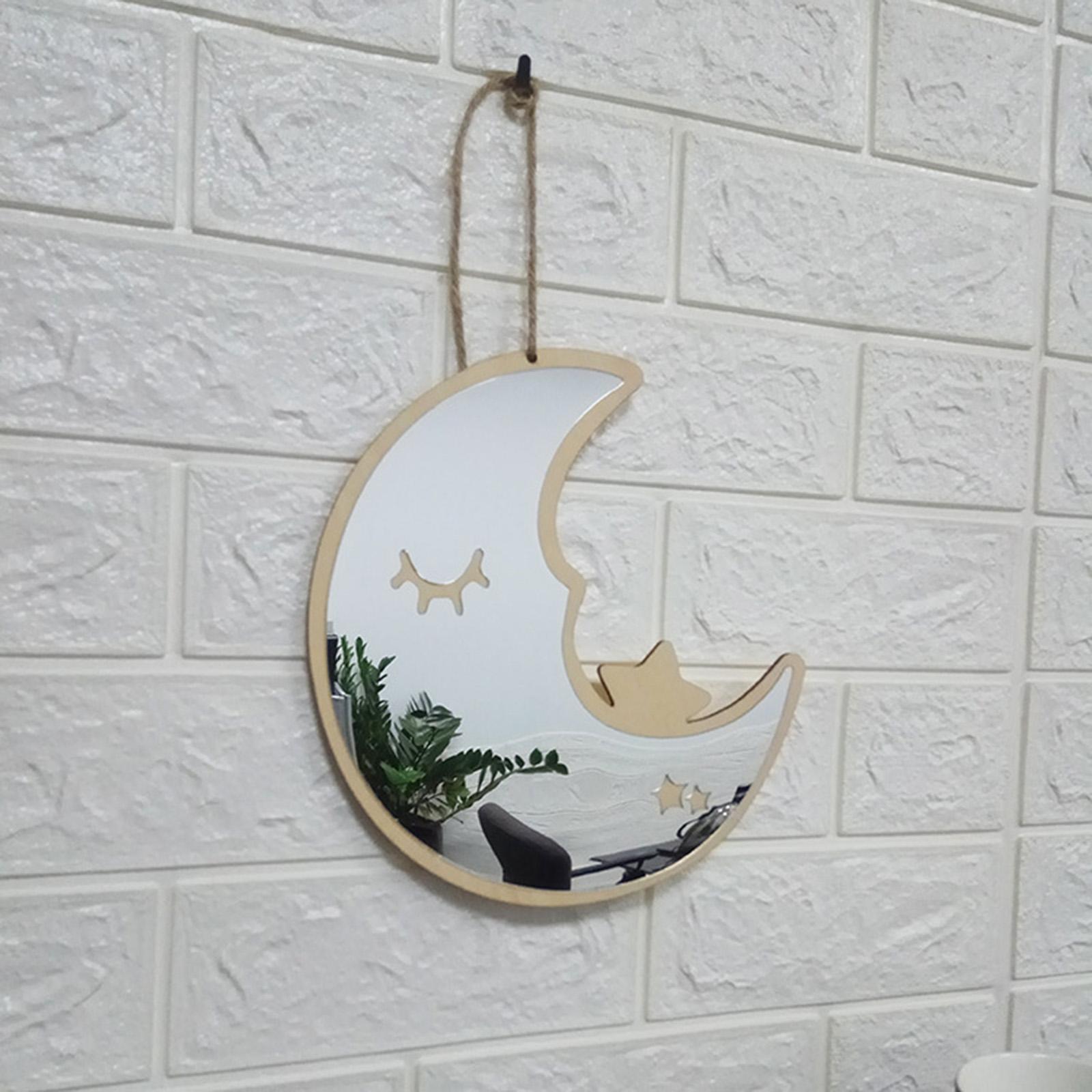 Kid's Bedroom Wall Hanging Mirror Novelty Wall Art Home Decor DIY  #2