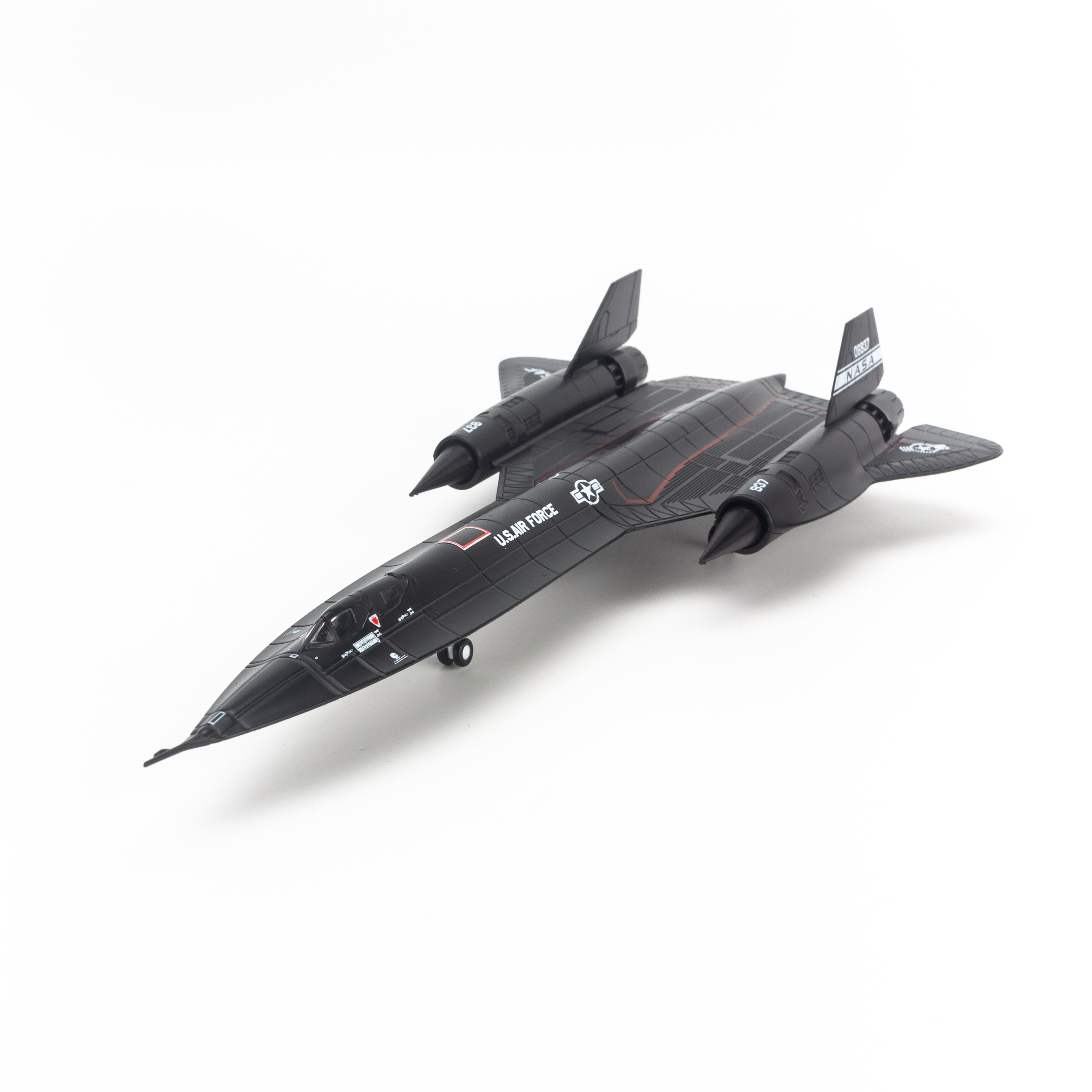 Mô hình máy bay quân sự SR71 Blackbird US Air Force 1:144