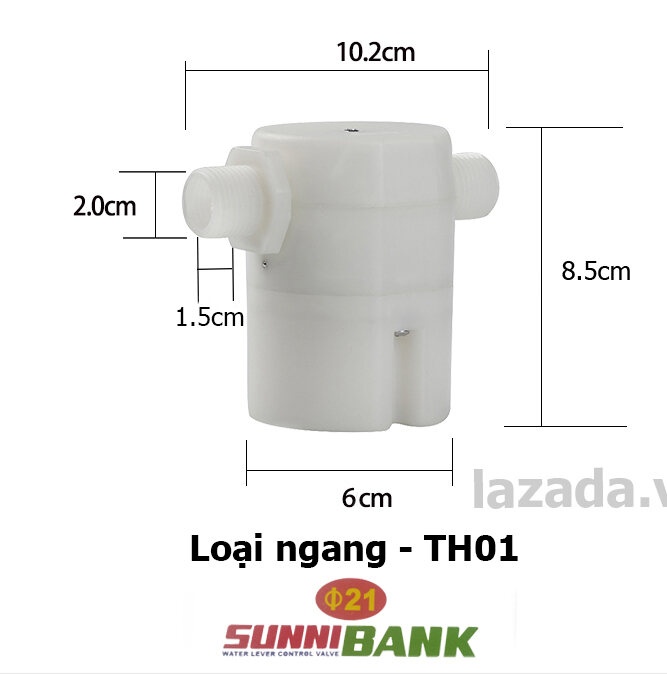 Phao nước tự động thông minh chống tràn tự ngắt nước thế hệ mới loại tốt - Phao cơ nhựa chống tràn bồn nước, bồn cầu...