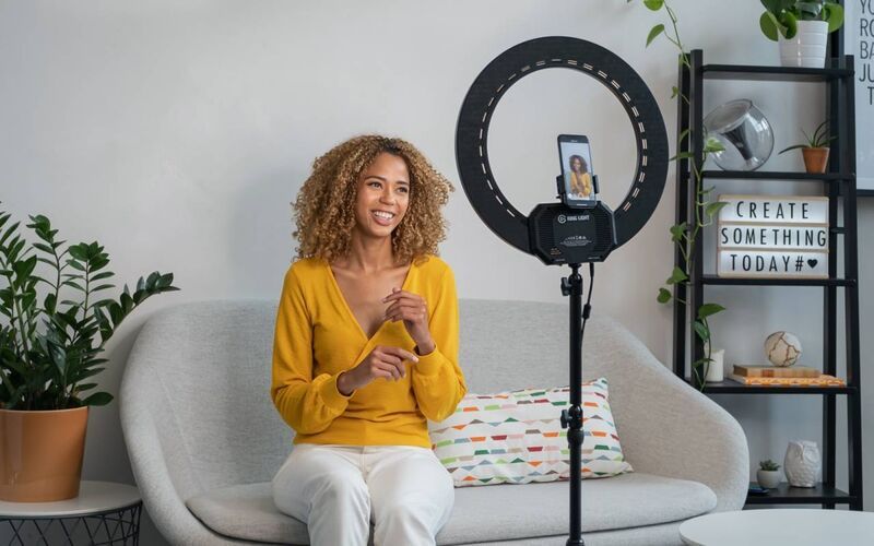 Thiết bị đèn hắt sáng Elgato Ring Light_Mới, hàng chính hãng