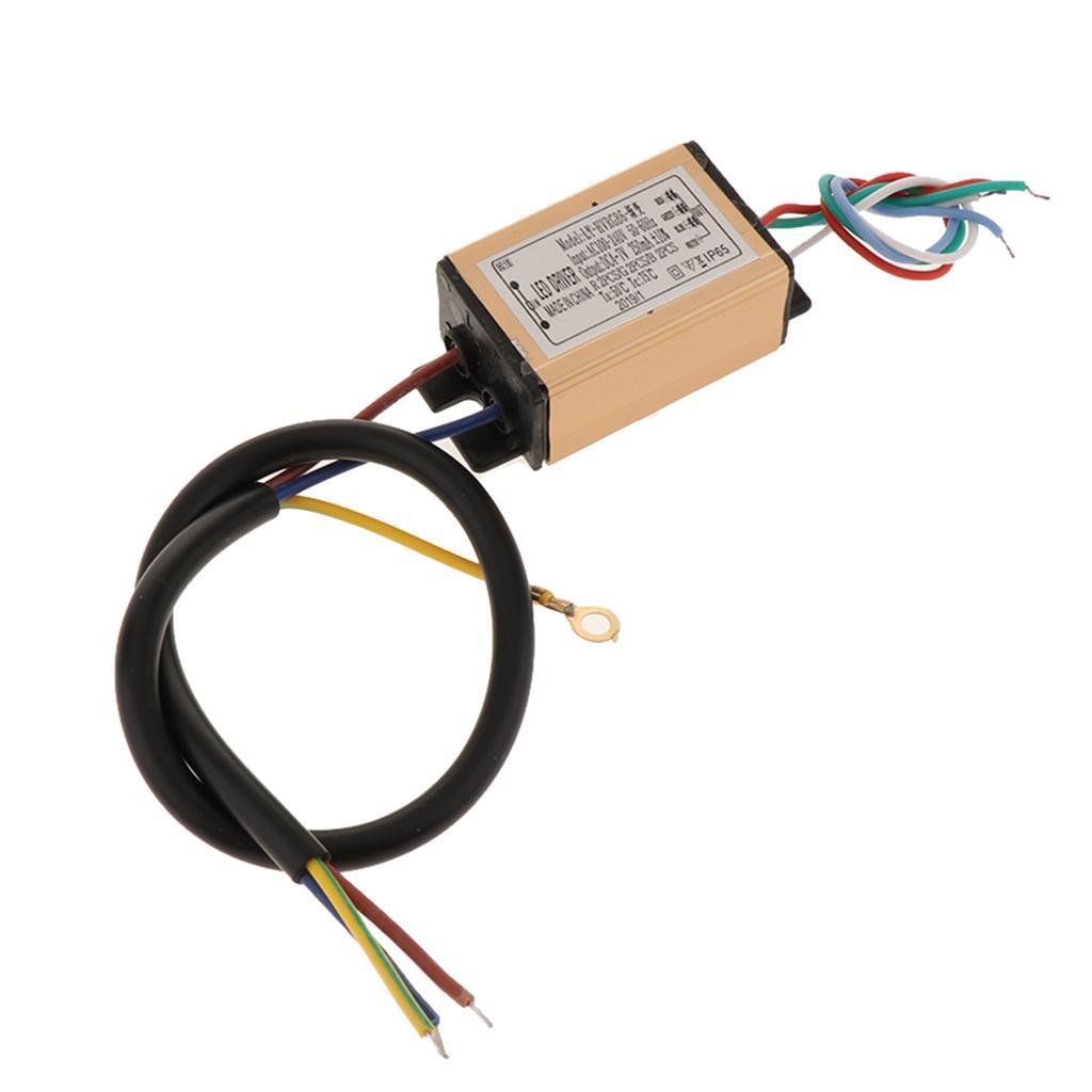 AC85-265V 6W 300MA Colorful RGB Underwater Light Driver Low-voltage RGB LED Power Supply Module