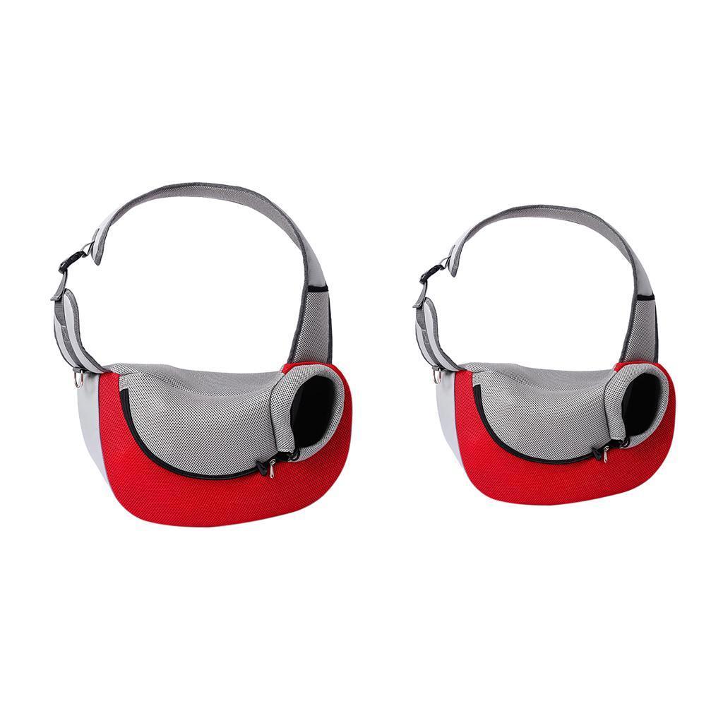 Pet Dog Cat Sling Carrier Travel Tote Shoulder Bag Backpack Holder