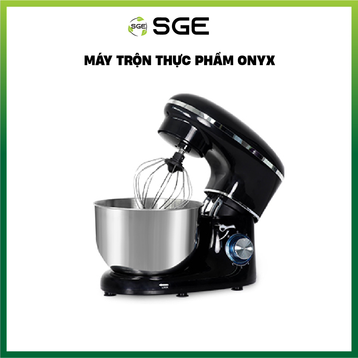 Máy nhồi bột ONYX dành cho gia đình tuy có kích thước nhỏ gọn nhưng khả năng lại không hề nhỏ.Nồi trộn là inox  304 đạt chuẩn thực phẩm Food Grade, không gỉ và bền bỉ. Hàng chính hãng Thái Lan