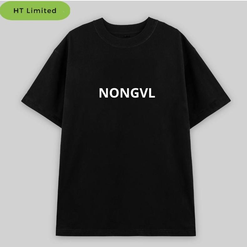 Áo thun thiết kế Unisex "NONGVL" Trending Mùa Hè, Cotton Cao Cấp 100%