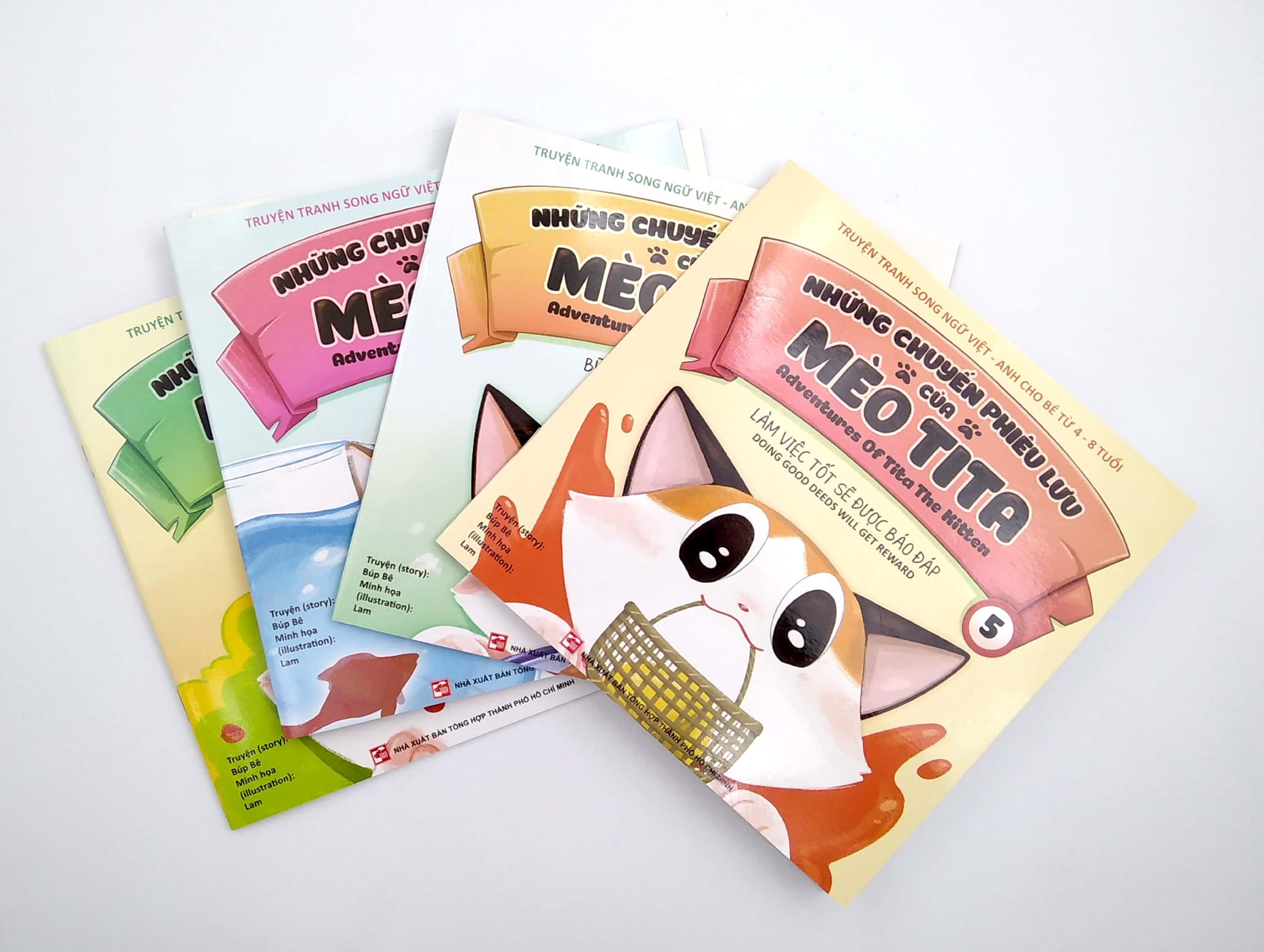 Bộ Sách Những Chuyến Phiêu Lưu Của Mèo Tita