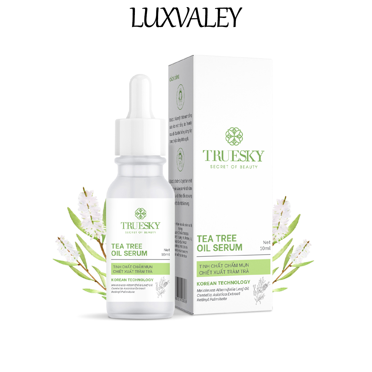 Serum trị mụn chiết xuất tràm trà Truesky Tea Tree Oil