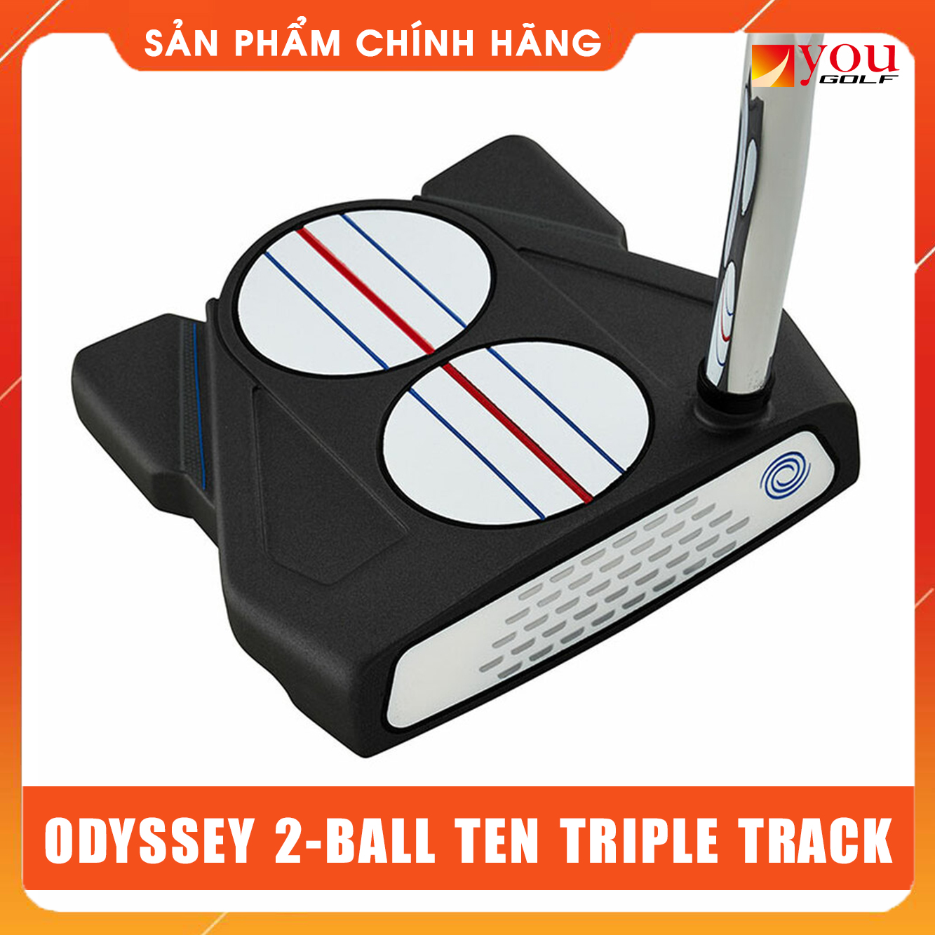 Gậy Golf Putter Odyssey 2-Ball Ten Triple Track