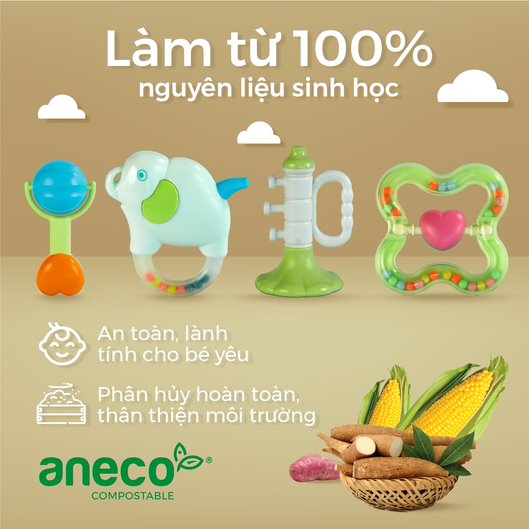 Xúc xắc hình trái tim AnEco TOY-R003 bằng nhựa PLA