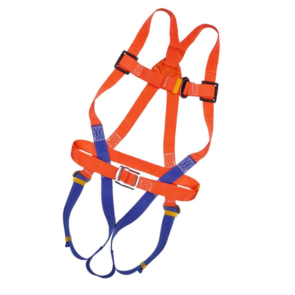 Full Body Safety Climbing Harness Outdoor Rock Climbing Harness for Mountaineering Expanding Training Tree Arborist Rappelling Equipment